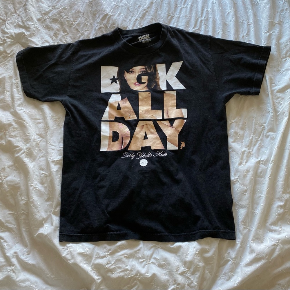 Extremely Rare DGK (dirty ghetto kids) ALL DAY t shirt